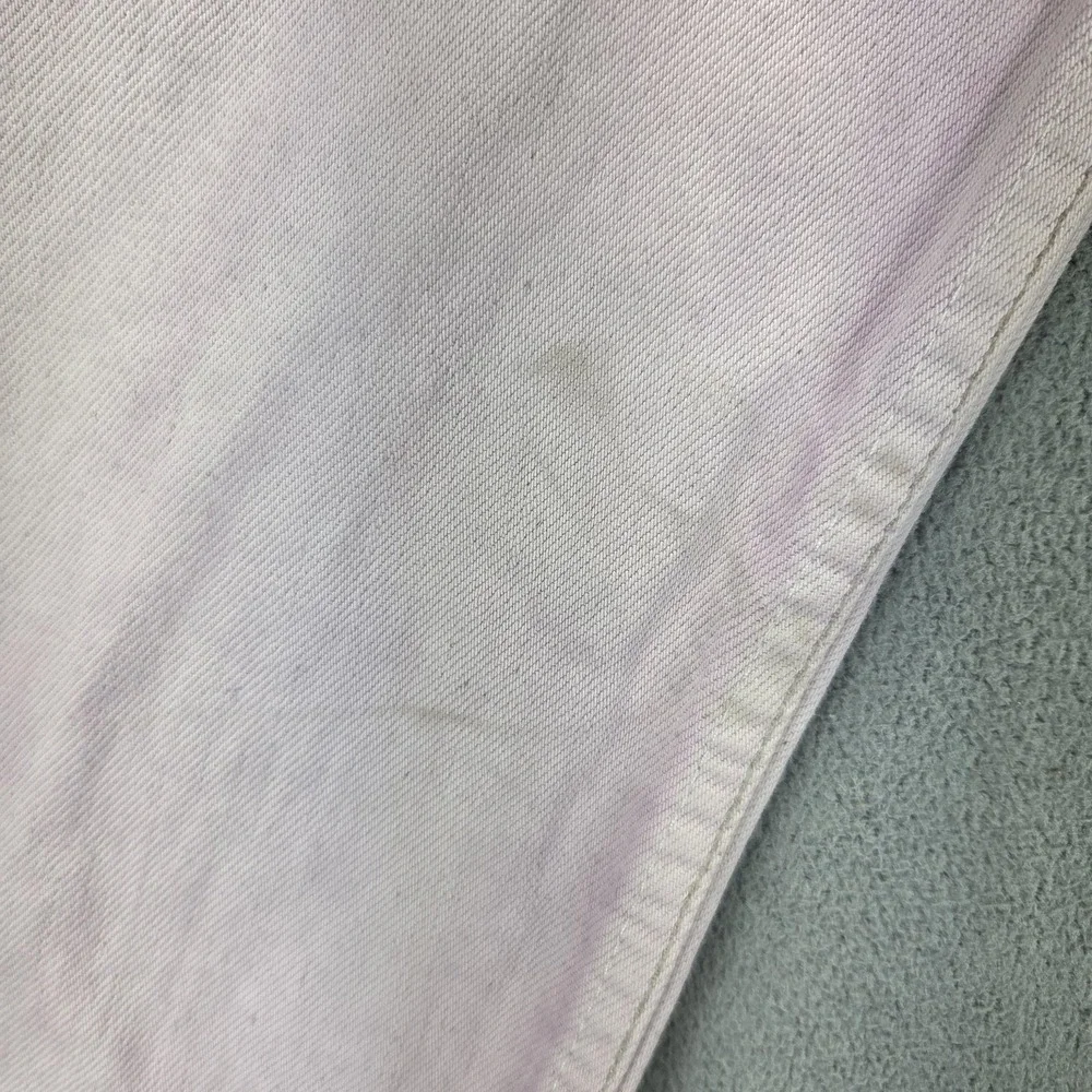 VTG Levis 501 Jeans Mens Pink Wash Dyed‎ Straight Button Fly USA Fits 27x32